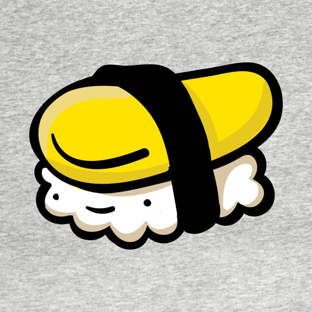 Yellow Sushi Dude by EmcgaugheyDesigns